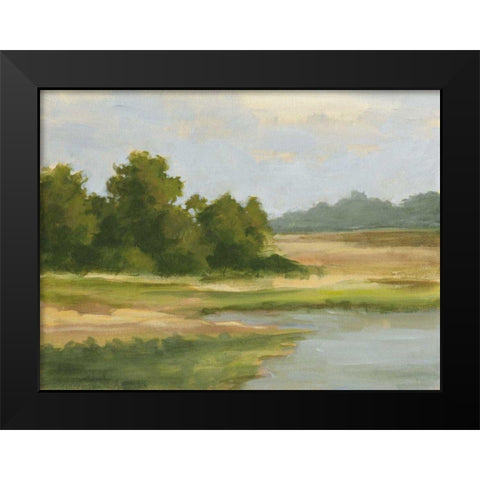 Spring Light II Black Modern Wood Framed Art Print by Harper, Ethan
