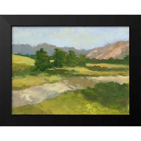 Spring Light V Black Modern Wood Framed Art Print by Harper, Ethan
