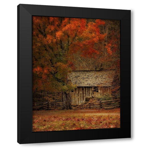 The Mill Black Modern Wood Framed Art Print by Head, Danny