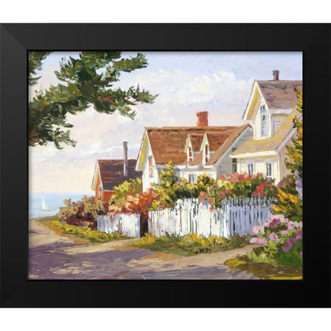 Balmy Spring Day Black Modern Wood Framed Art Print by Dertner, Erin