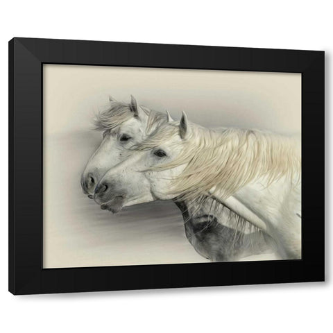 Curiosity Black Modern Wood Framed Art Print by PHBurchett