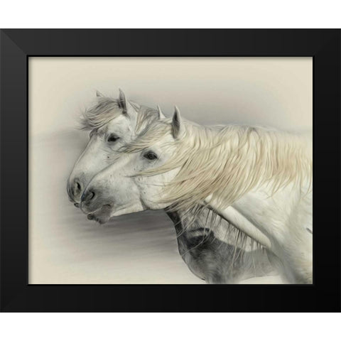 Curiosity Black Modern Wood Framed Art Print by PHBurchett