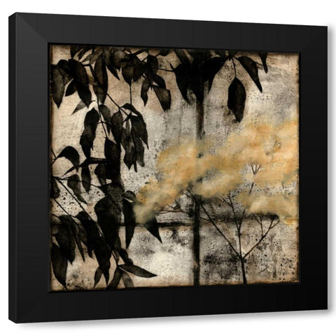 Natures Breath I Black Modern Wood Framed Art Print by Goldberger, Jennifer