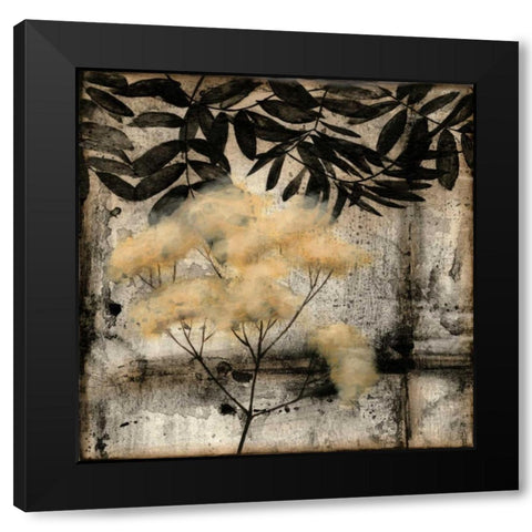 Natures Breath III Black Modern Wood Framed Art Print by Goldberger, Jennifer
