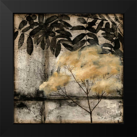 Natures Breath IV Black Modern Wood Framed Art Print by Goldberger, Jennifer