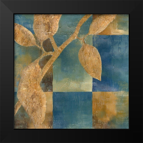 Burnished Branch III Black Modern Wood Framed Art Print by Zarris, Chariklia