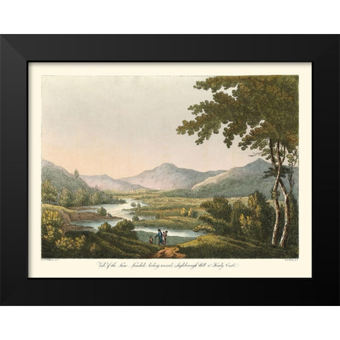 English Countryside IV Black Modern Wood Framed Art Print by Wilkenson, Joseph