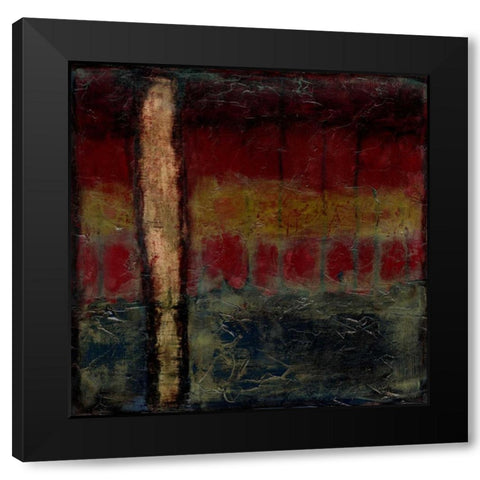 Moonlit Forest IV Black Modern Wood Framed Art Print by Goldberger, Jennifer