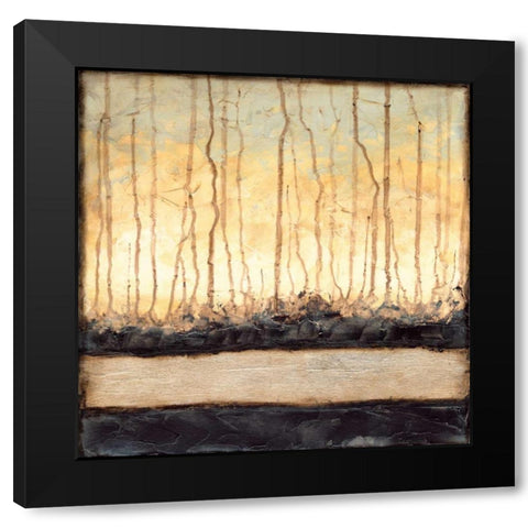 Winter Reverie II Black Modern Wood Framed Art Print with Double Matting by Goldberger, Jennifer