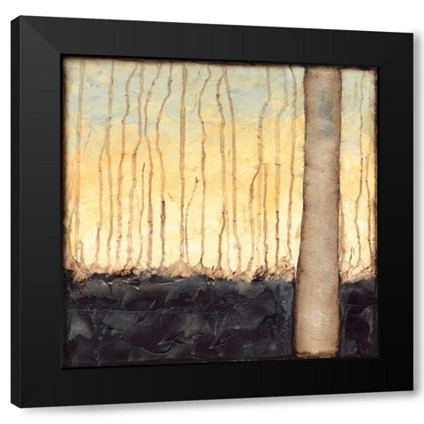 Winter Reverie III Black Modern Wood Framed Art Print with Double Matting by Goldberger, Jennifer