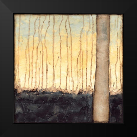 Winter Reverie III Black Modern Wood Framed Art Print by Goldberger, Jennifer