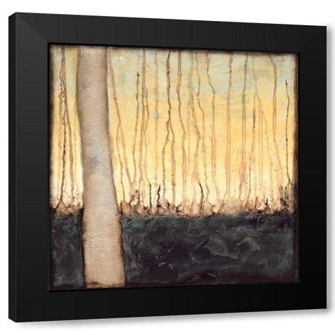 Winter Reverie IV Black Modern Wood Framed Art Print with Double Matting by Goldberger, Jennifer