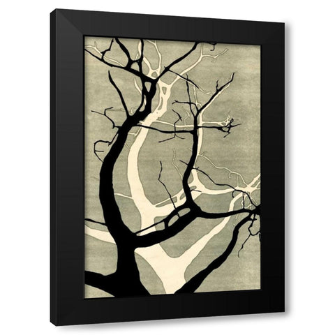 Winter Hollow I Black Modern Wood Framed Art Print with Double Matting by Ludwig, Alicia