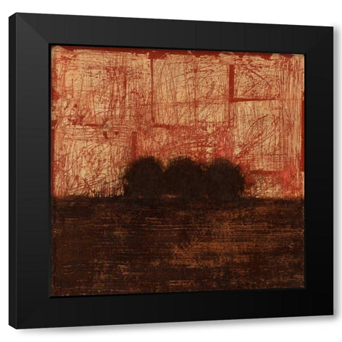 Weathered Landscape I Black Modern Wood Framed Art Print by Wyatt Jr., Norman