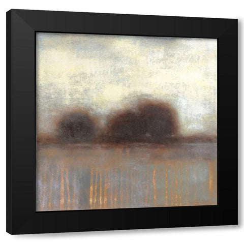 Haze I Black Modern Wood Framed Art Print with Double Matting by Wyatt Jr., Norman