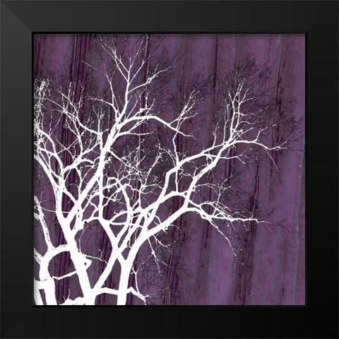 Aurora Silhouette II Black Modern Wood Framed Art Print by Ludwig, Alicia