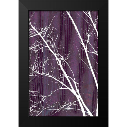 Aurora Silhouette III Black Modern Wood Framed Art Print by Ludwig, Alicia