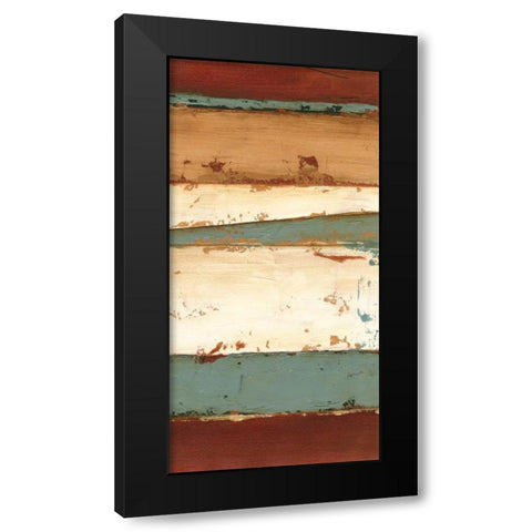 Linear Abstraction I Black Modern Wood Framed Art Print by Harper, Ethan