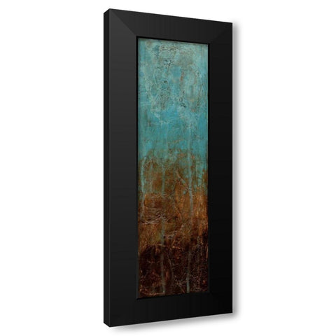 Oxidized Copper I Black Modern Wood Framed Art Print with Double Matting by Goldberger, Jennifer