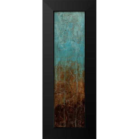 Oxidized Copper I Black Modern Wood Framed Art Print by Goldberger, Jennifer