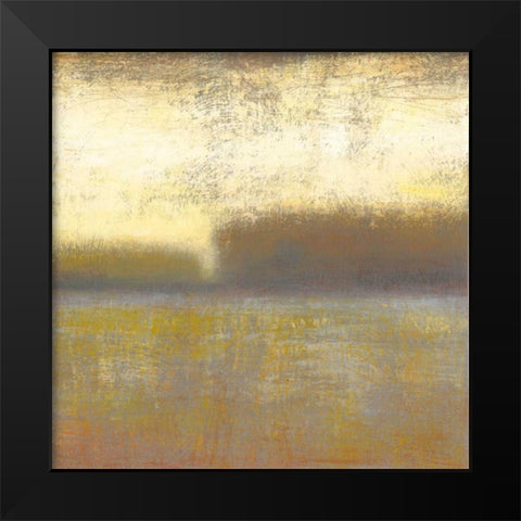 Citron Lake I Black Modern Wood Framed Art Print by Wyatt Jr., Norman