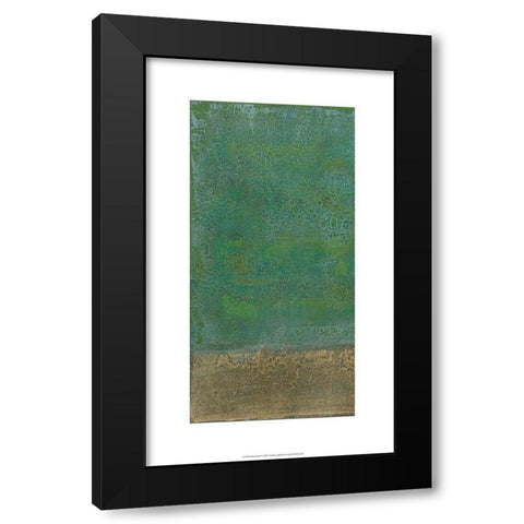 Chrysocolla I Black Modern Wood Framed Art Print by Holland, J.