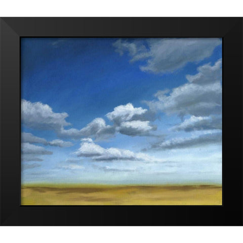 Big Sky II Black Modern Wood Framed Art Print by Meagher, Megan