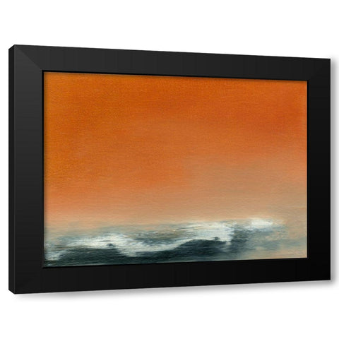 Rise VIII Black Modern Wood Framed Art Print by Gordon, Sharon
