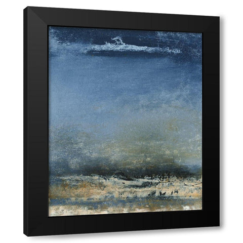 Mystic II Black Modern Wood Framed Art Print with Double Matting by Gordon, Sharon