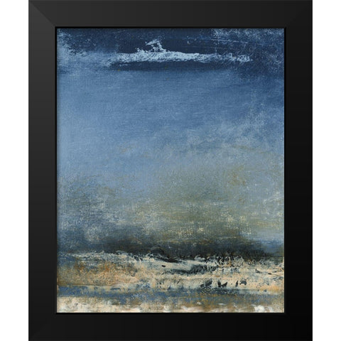 Mystic II Black Modern Wood Framed Art Print by Gordon, Sharon
