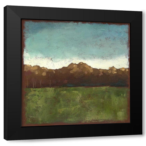 Rural Retreat VIII Black Modern Wood Framed Art Print with Double Matting by Zarris, Chariklia