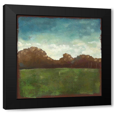 Rural Retreat IX Black Modern Wood Framed Art Print with Double Matting by Zarris, Chariklia