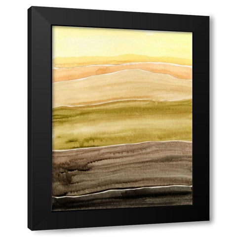 Sun Dance I Black Modern Wood Framed Art Print by Ludwig, Alicia