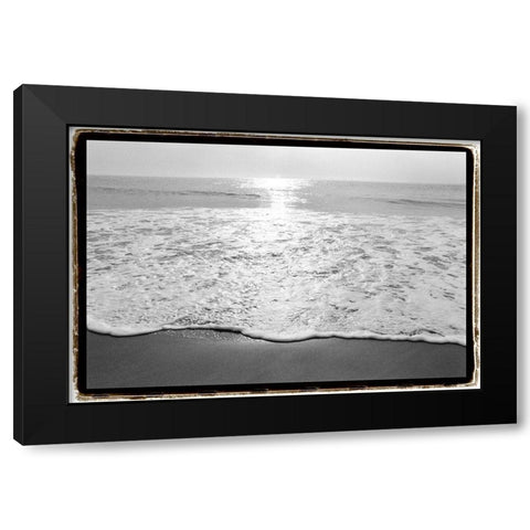 Ocean Sunrise III Black Modern Wood Framed Art Print by DeNardo, Laura