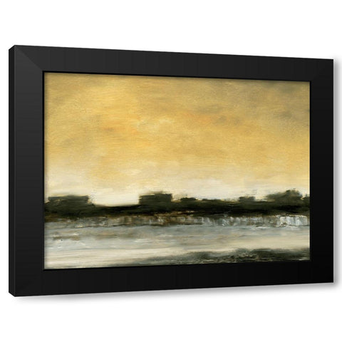 Dusk V Black Modern Wood Framed Art Print by Gordon, Sharon