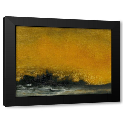 Dusk VII Black Modern Wood Framed Art Print with Double Matting by Gordon, Sharon