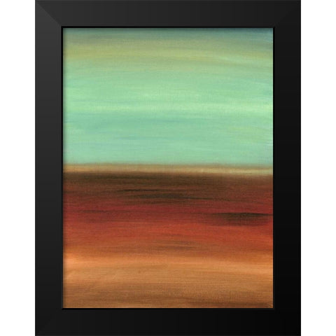 Geologic Sequence I Black Modern Wood Framed Art Print by Harper, Ethan