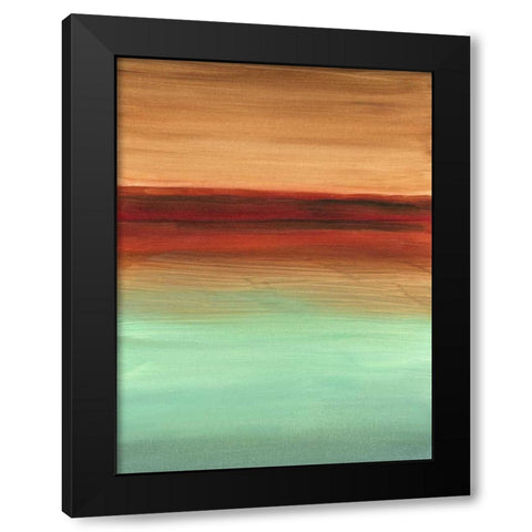 Geologic Sequence II Black Modern Wood Framed Art Print by Harper, Ethan