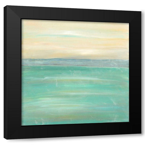 Serenity I Black Modern Wood Framed Art Print by Holland, Julie