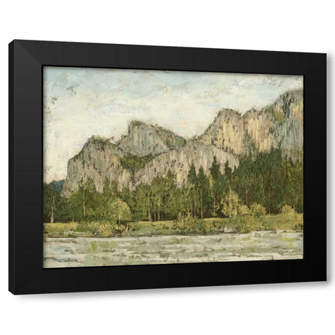 Western Landscape I Black Modern Wood Framed Art Print with Double Matting by Meagher, Megan