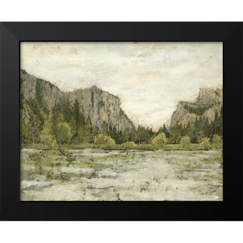 Western Landscape II Black Modern Wood Framed Art Print by Meagher, Megan