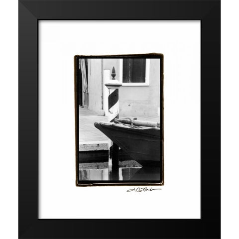 Waterways of Venice I Black Modern Wood Framed Art Print by DeNardo, Laura