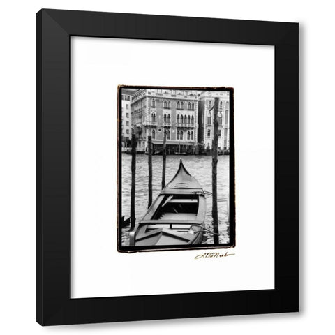 Waterways of Venice III Black Modern Wood Framed Art Print by DeNardo, Laura