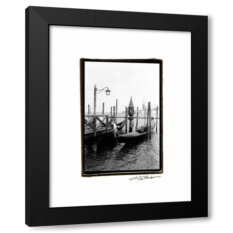 Waterways of Venice IV Black Modern Wood Framed Art Print by DeNardo, Laura