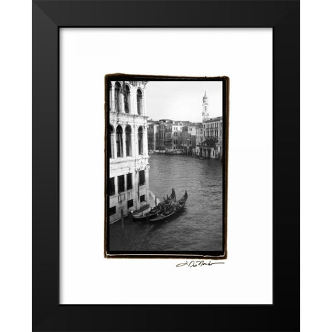 Waterways of Venice VI Black Modern Wood Framed Art Print by DeNardo, Laura