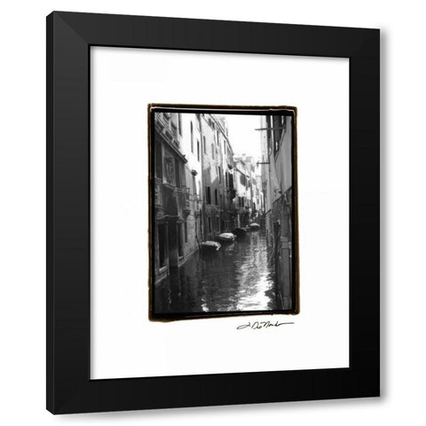 Waterways of Venice VII Black Modern Wood Framed Art Print by DeNardo, Laura