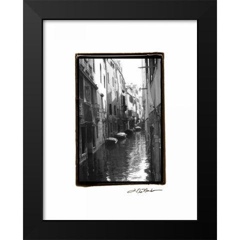 Waterways of Venice VII Black Modern Wood Framed Art Print by DeNardo, Laura