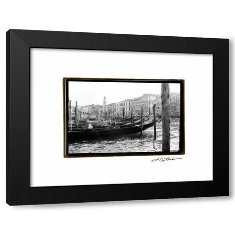 Waterways of Venice IX Black Modern Wood Framed Art Print by DeNardo, Laura