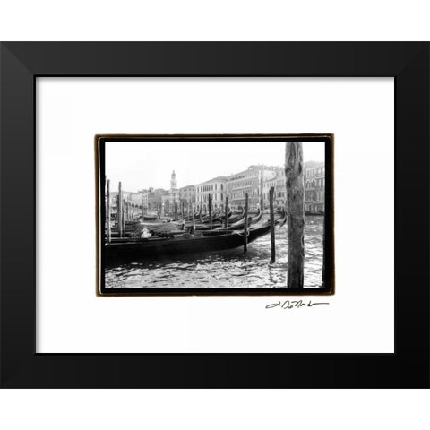 Waterways of Venice IX Black Modern Wood Framed Art Print by DeNardo, Laura