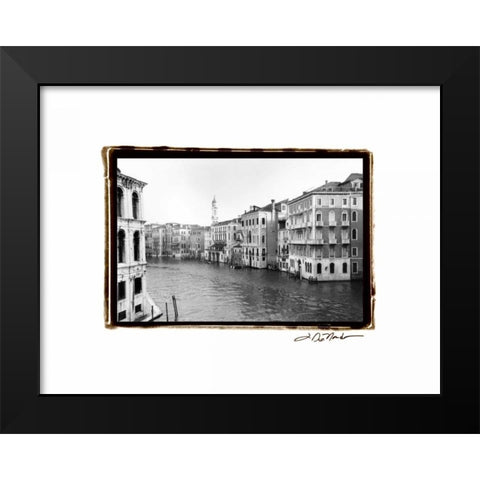 Waterways of Venice XII Black Modern Wood Framed Art Print by DeNardo, Laura